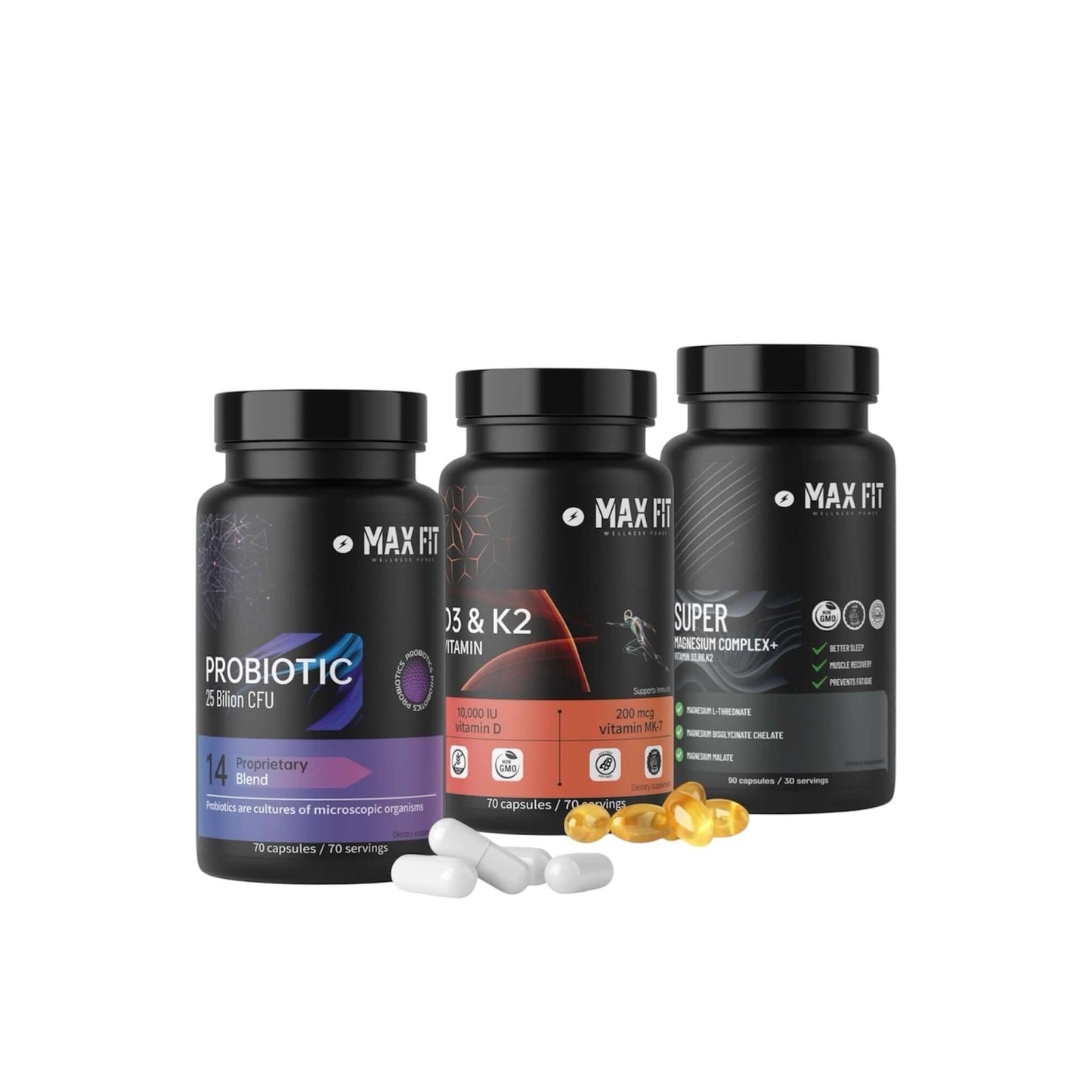 ❗BUNDLE - Nabíjačka Organizmu 3v1 - Limitka❗ - MAX FIT