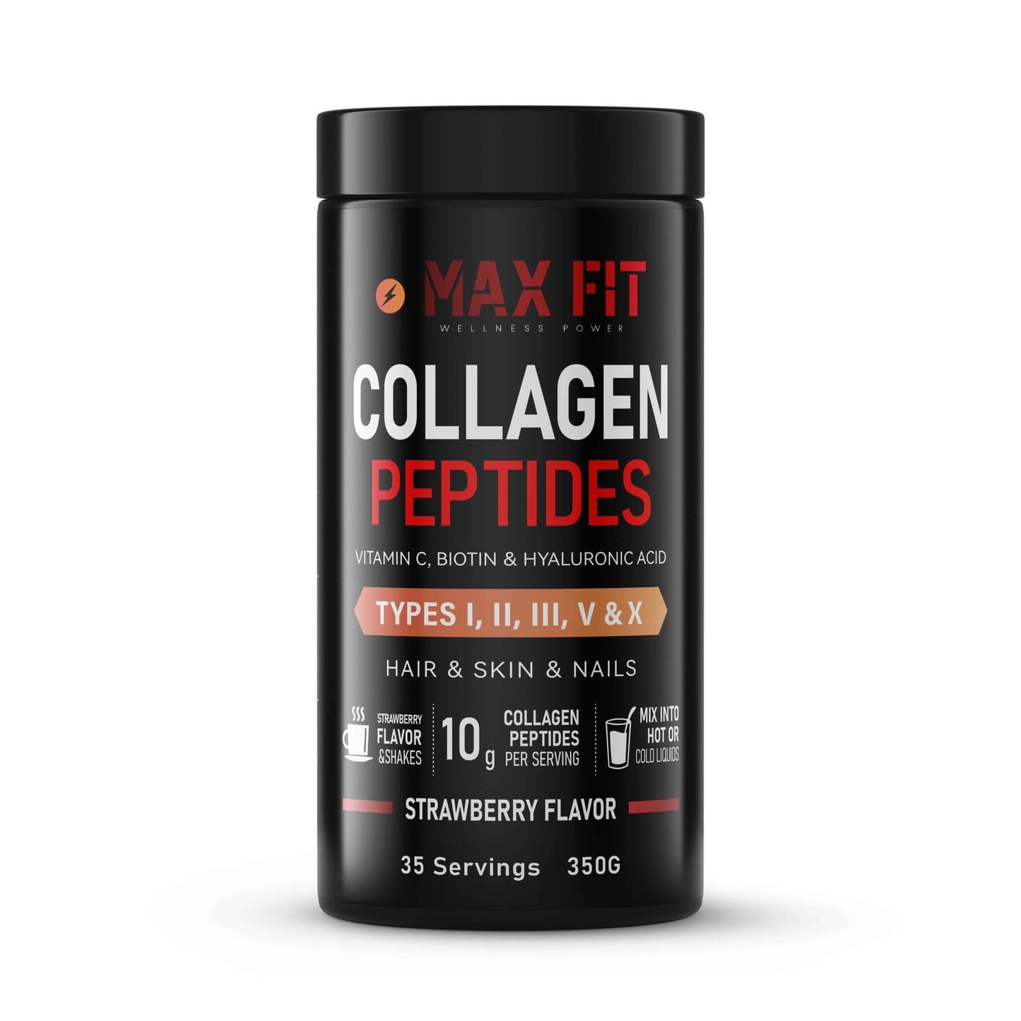 Peptidový Kolagén - Krása, sila a pohyb v jednej dávke - MAX FIT