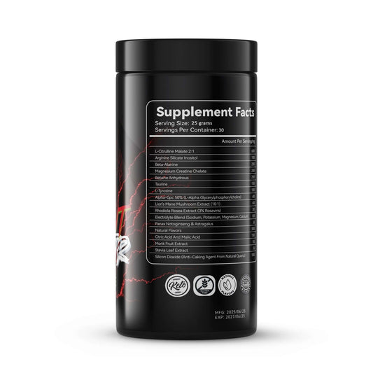 Natural Performance Preworkout - Bez stimulantov - MAX FIT