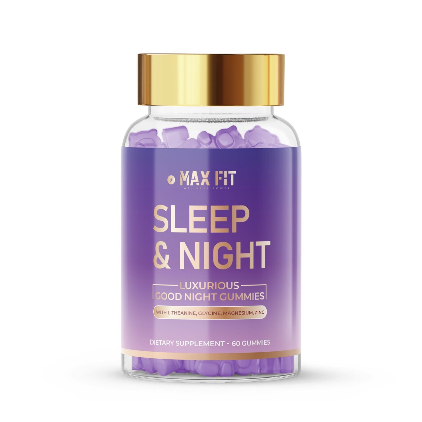 🌙 Sleep Gumíky – Zaspávajte rýchlejšie. Spite hlbšie. Zobúdzajte sa silnejší. - MAX FIT