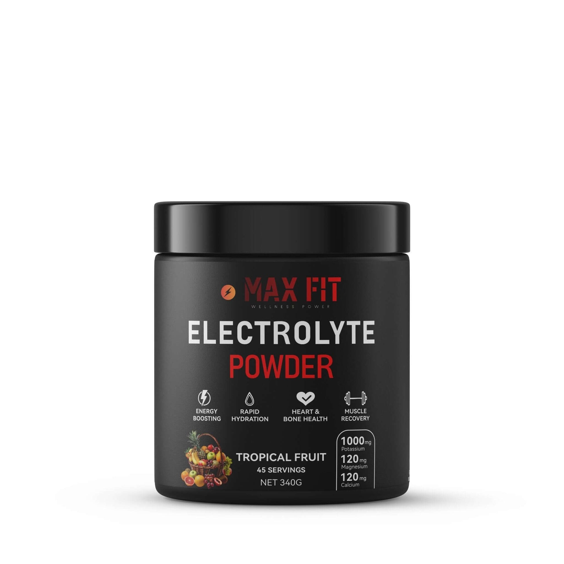 Elektrolyty v ovocných príchutiach - MAX FIT