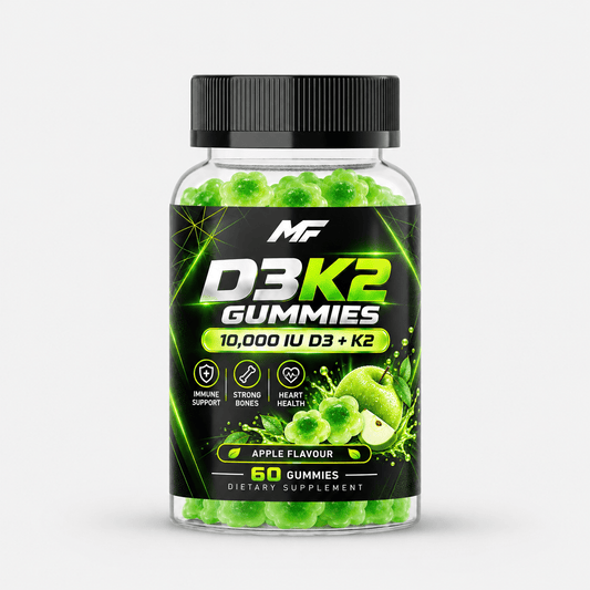 🍏 D3 + K2 Gumíky – silná podpora kostí, imunity a vitality - MAX FIT