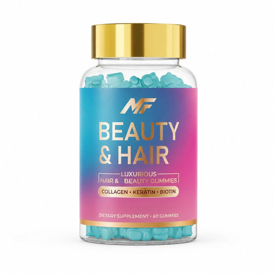 Kolagén Beauty Gummies – pre vlasy, pleť a nechty s biotínom, keratínom a kolagénom - MAX FIT