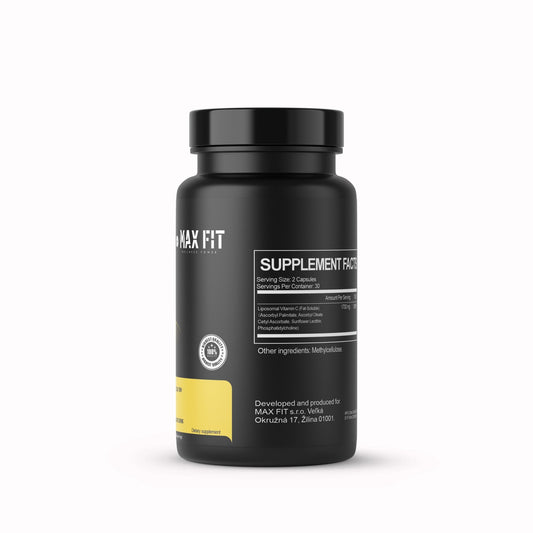 Liposomálny Vitamín C 1700 mg - Prémiová forma pre maximálnu vstrebateľnosť. - MAX FIT