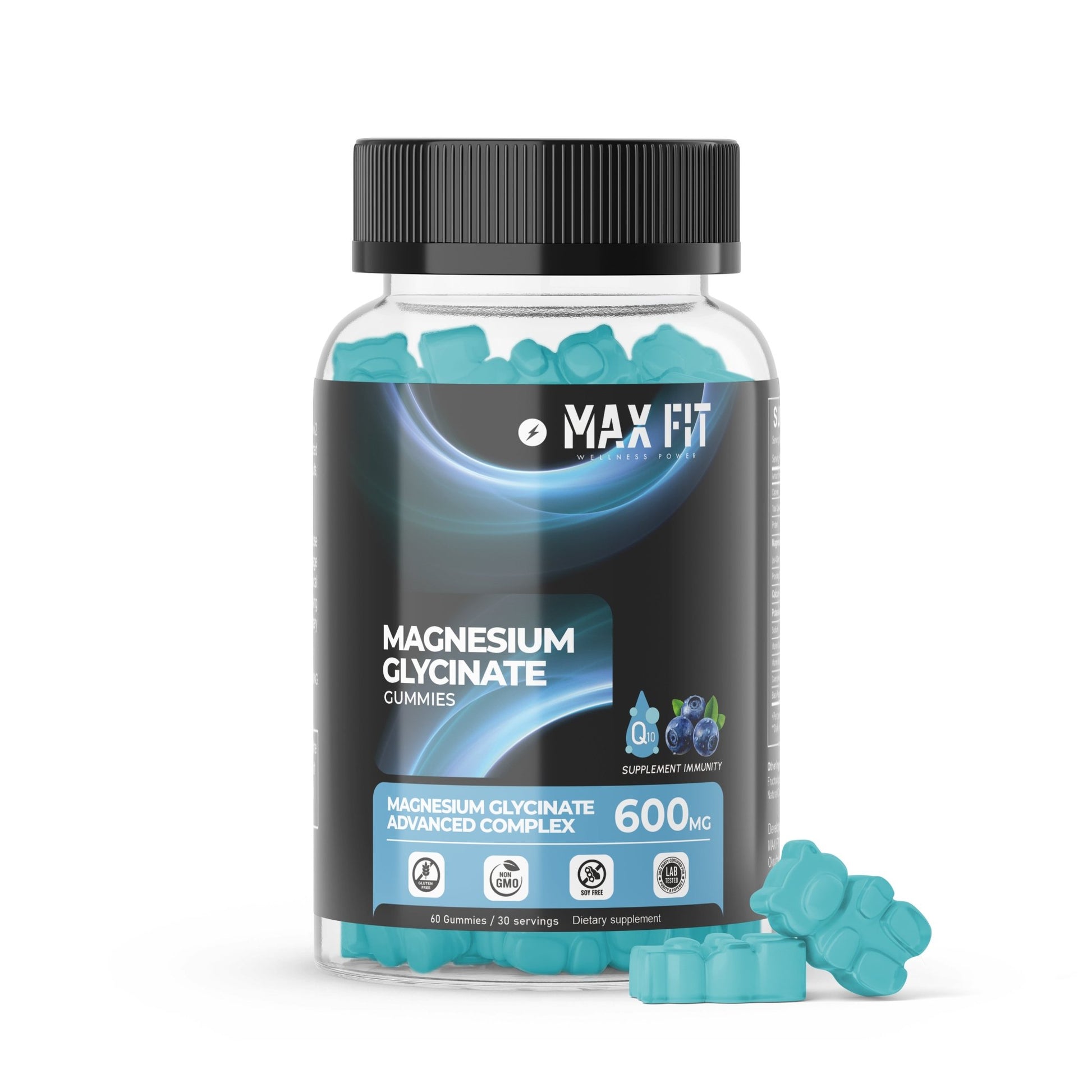 Magnézium Komplex Gumíky - Fitness & Hormonal Balance - MAX FIT