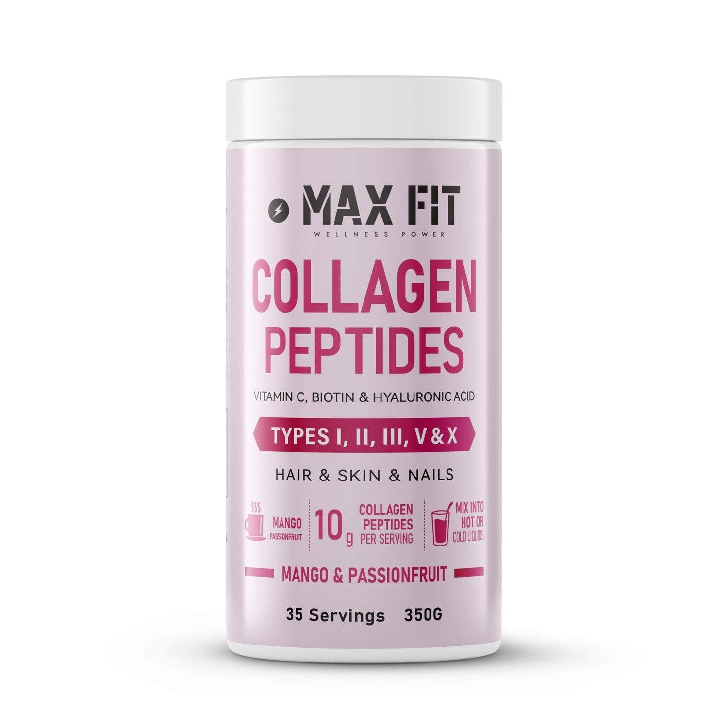 Multi Peptidový Kolagén - pre zdravé kĺby & žiarivú pleť. - MAX FIT