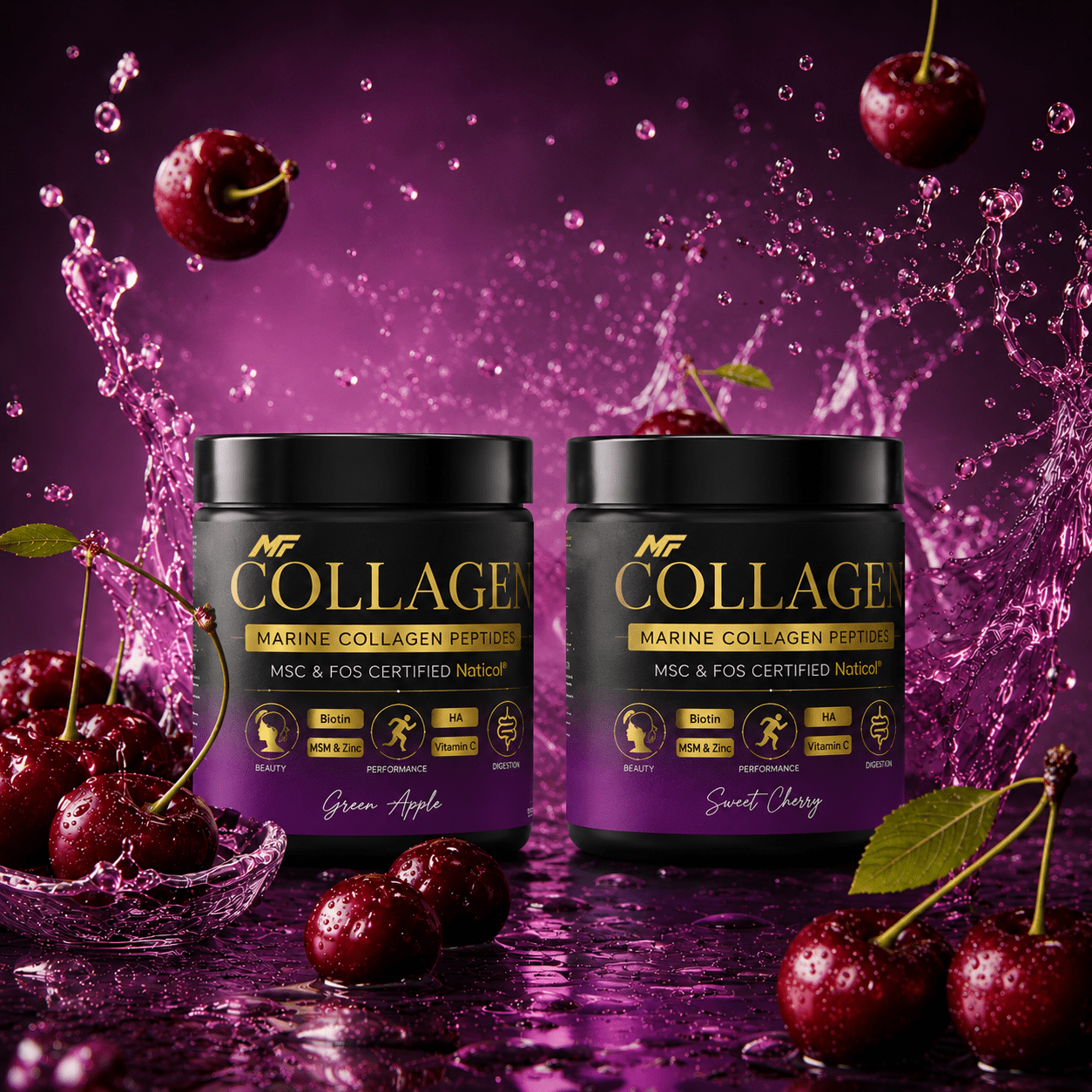 Naticol®Marine Premiový Kolagén pre podporu krásnej pleti, vlasov a regenerácie - MAX FIT