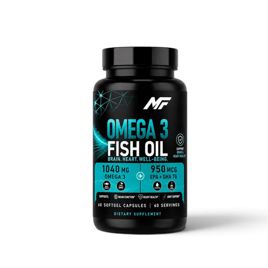 Omega-3 Fish Oil 1250 mg – EPA & DHA pre mozog, srdce, kĺby a hormonálnu rovnováhu - MAX FIT