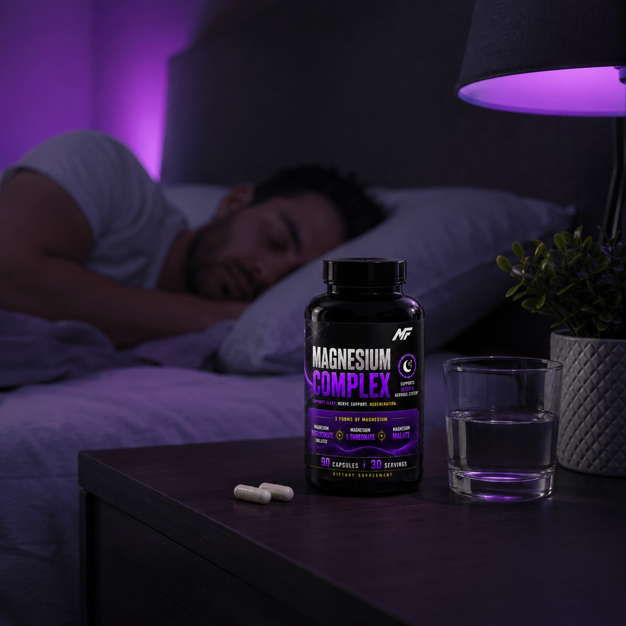 SUPER Magnesium Complex – spánok, pokoj a mentálny výkon v dokonalej rovnováhe - MAX FIT